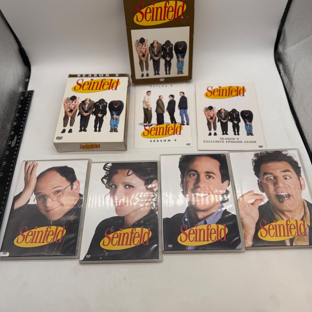 Seinfeld Season 9 DVD Box Set 4-Disc Collector Edition Episode Guide‎ 90s